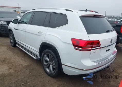2019 Volkswagen Atlas 3.6L V6 Sel R-Line z USA, uszkodzony, nr VIN 1V2RR2CA8KC531590